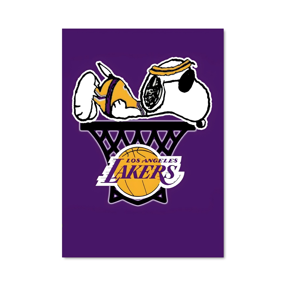Poster Purple Dynasty – affiche Basketball
